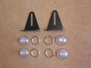 Support à ventouses pour GPS à fixation latérales N4-Offroad