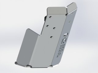 Ski de protection boîte de transfert en aluminium de 8mm pour Mercedes Sprinter 4x4 W906 W907 N4-Offroad