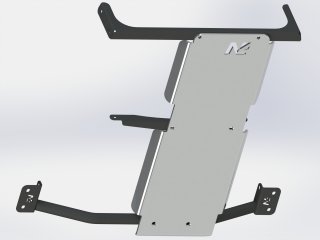 Ski de protection boîtes vitesses et transfert en aluminium de 8mm pour Toyota VZJ90 N4-Offroad