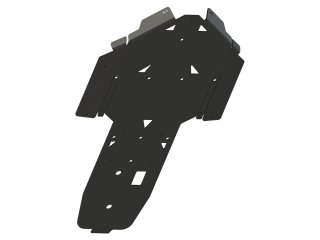 Ski de protection intégral en PEHD de 10mm pour Polaris RZR 1000 2 places N4-Offroad