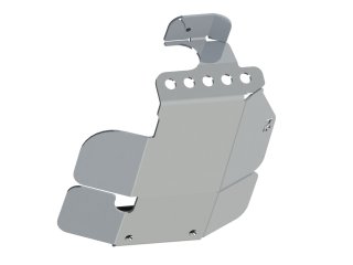 Ski de protection de pont arrière en aluminium de 6mm pour Mercedes Vito Viano 4x4 W447 N4-Offroad