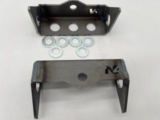 Kit renforts ancrages supérieur amortisseur arrière pour Mercedes Sprinter 4x4 W906 W907 N4-Offroad