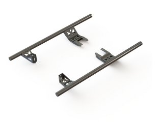 Paire de protections tubulaires bas de caisse N4-Offroad Toyota Land Cruiser J76