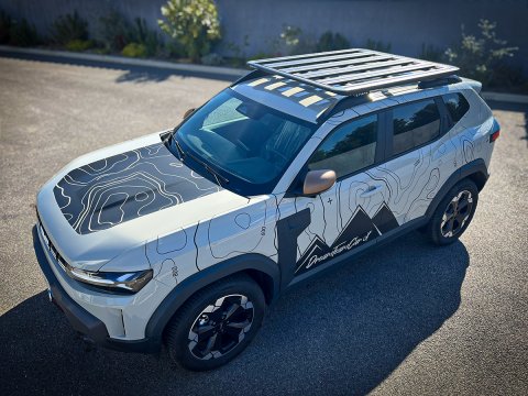 Kit galerie intégrale Pioneer 6 1500x1240mm N4-Offroad pour Dacia Duster 2024+