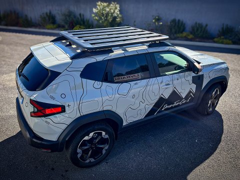 Kit galerie intégrale Pioneer 6 1500x1240mm N4-Offroad pour Dacia Duster 2024+