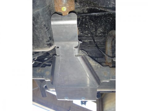 Ski de protection de nez de pont arrière en aluminium de 8mm pour Jeep Wrangler JK N4-Offroad