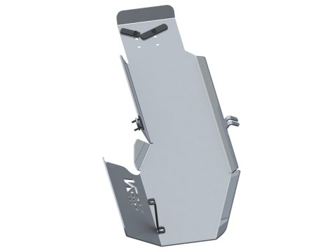 Ski de protection de réservoir et transmission en aluminium de 6mm pour Mitsubishi Pajero III et IV 3 portes N4-Offroad