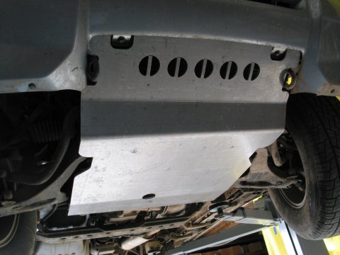 Ski de protection avant en aluminium 8mm pour Pajero III 2000-2007 N4-Offroad