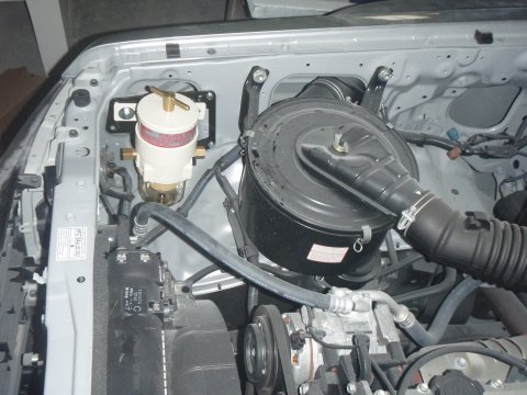 Kit de montage préfiltre Racor 500FG pour Toyota du BJ71 au HZJ78 N4-Offroad