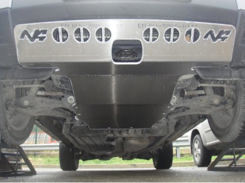 Ski de protection avant en aluminium de 8mm pour Land Rover Discovery IV N4-Offroad