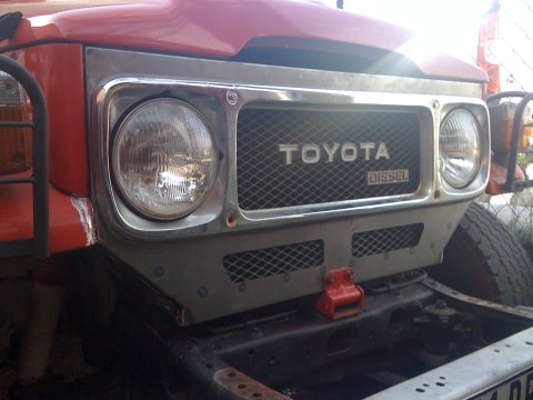 Calandre masque avant en acier J4 N4-Offroad
