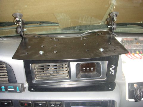 Platine supports d'instruments de navigation Toyota HDJ80 24S N4-Offroad