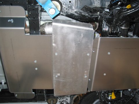 Ski de protection boîte de vitesses en aluminium de 6mm pour Toyota Hilux Vigo et Revo après 2005 N4-Offroad