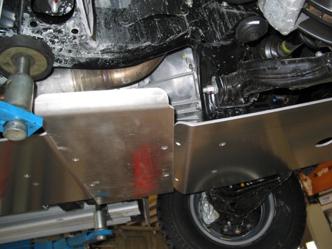 Ski de protection boîte de vitesses en aluminium de 6mm pour Toyota Hilux Vigo et Revo après 2005 N4-Offroad