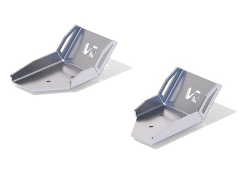 Protections aluminium 4mm ancrages tirants de pont arrière Ineos Grenadier N4-Offroad