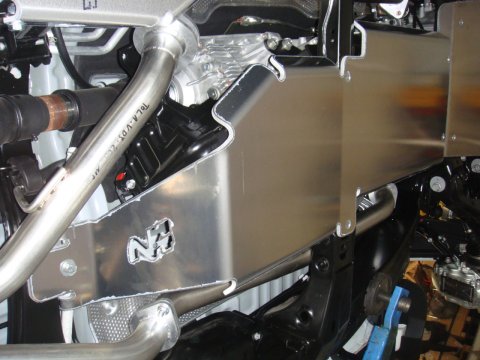 Ski de protection boîtes vitesses et transfert en aluminium de 8mm pour Toyota VDJ200 N4-Offroad