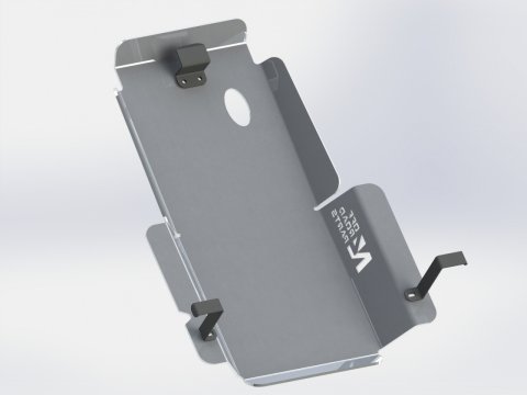 Ski de protection boîtes vitesses et transfert en aluminium de 8mm pour Iveco Massif 5 portes N4-Offroad