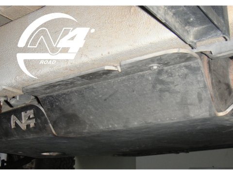 Ski de protection boîtes vitesses et transfert en aluminium de 8mm pour Iveco Massif 5 portes N4-Offroad
