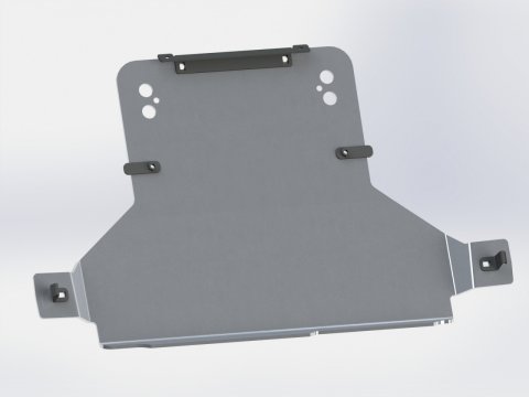 Ski de protection boîtes vitesses et transfert en aluminium de 8mm pour Volkswagen Amarok N4-Offroad