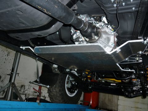 Ski de protection boîtes vitesses et transfert en aluminium de 8mm pour Toyota HDJ80 HZJ105 N4-Offroad
