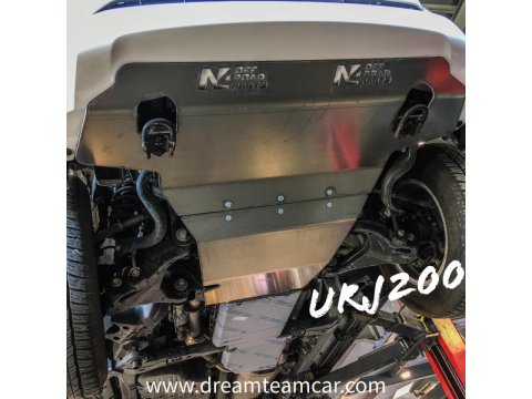 Ski de protection avant en aluminium de 8mm pour Toyota VDJ200 avec pare-chocs d'origine N4-Offroad
