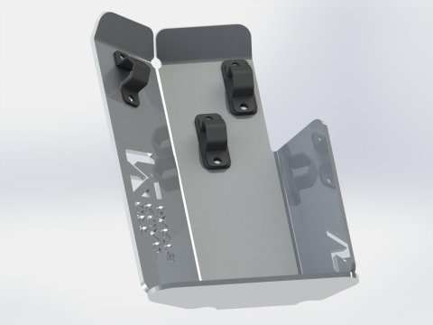 Ski de protection boîte de transfert en aluminium de 8mm pour Mercedes Sprinter 4x4 W906 W907 N4-Offroad