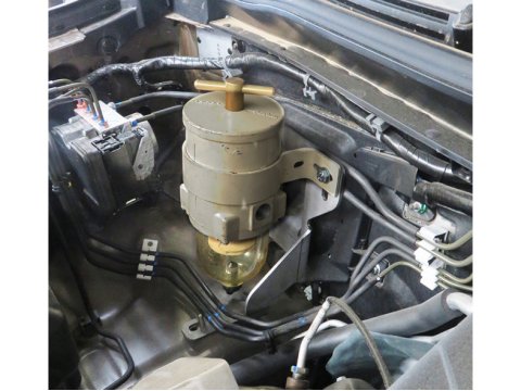 Kit de montage préfiltre Racor 500FG pour Fiat Fullback et Mitsubishi L200 IV Après 2015 N4-Offroad