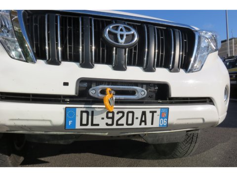 Platine de treuil intégrée au pare-chocs d'origine pour Toyota KDJ150 GDJ150