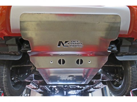 Ski de protection avant Offroad en aluminium de 8mm pour Toyota Hilux Revo 01/2019-12/2020 N4-Offroad