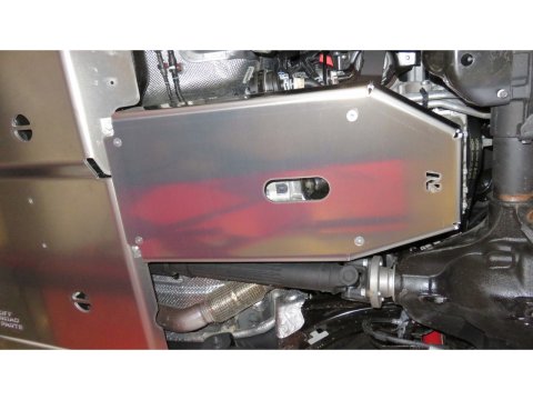 Ski de protection carter d'huile et boîte de vitesses en aluminium de 6mm pour Jeep Wrangler JL 2.0L Essence N4-Offroad