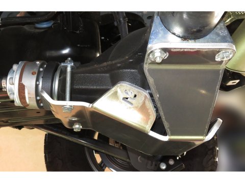 Ski de protection de nez de pont arrière en aluminium de 8mm pour Jeep Wrangler JL et Gladiator N4-Offroad