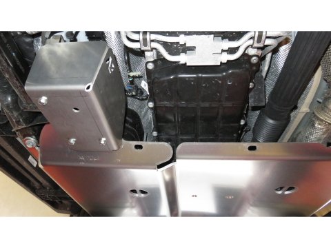 Ski de protection en aluminium de 8mm boîte de tranfert et réservoir pour Jeep Wrangler JL 2.2L Diesel 3 portes N4-Offroad