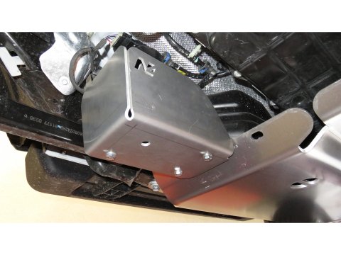 Ski de protection en aluminium de 8mm boîte de tranfert et réservoir pour Jeep Wrangler JL 2.2L Diesel 3 portes N4-Offroad