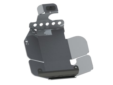 Ski de protection de pont arrière en aluminium de 6mm pour Mercedes Vito Viano 4x4 W447 N4-Offroad