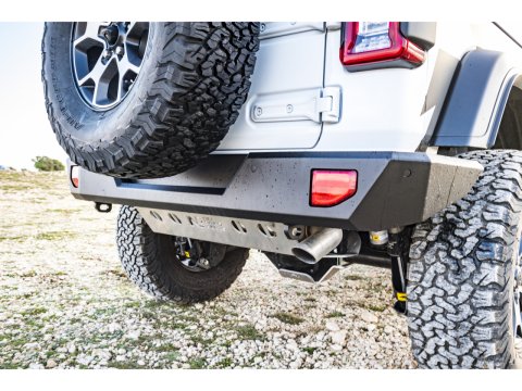 Pare-chocs arrière acier Jeep Wrangler JL JLU N4-Offroad