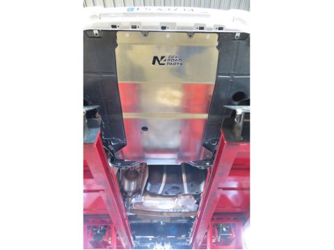 Ski de protection avant en aluminium de 6mm pour Fiat Ducato BVA après 2014 N4-Offroad