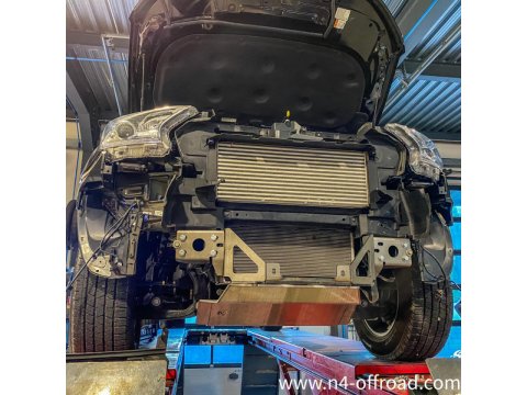 Platine de treuil intégrée au pare-chocs d'origine pour Ford Ranger T8 N4-Offroad