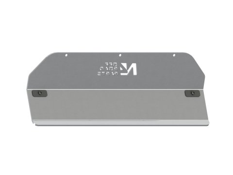 Ski de protection avant en aluminium de 8mm pour Jeep Wrangler JL & Gladiator avec pare chocs N4-Offroad