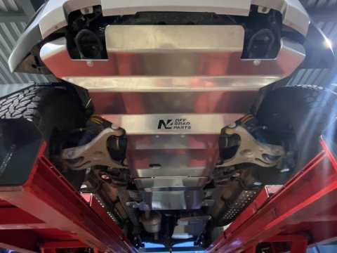 Ski de protection avant en aluminium de 8mm pour Ford Ranger Raptor 2019-2023 N4-Offroad