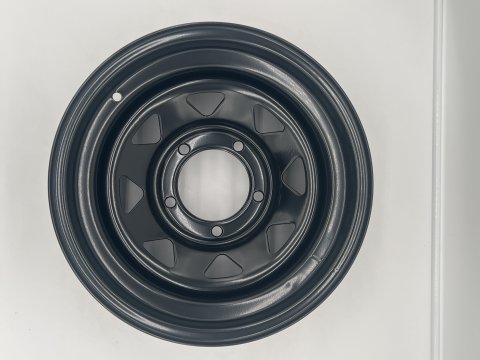 Jante acier Triangular noire 7X15 5x139.7 Suzuki Jimny & Samurai