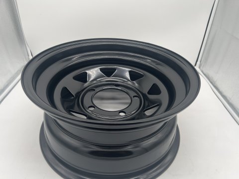 Jante acier Triangular noire 7X15 5x139.7 Suzuki Jimny & Samurai