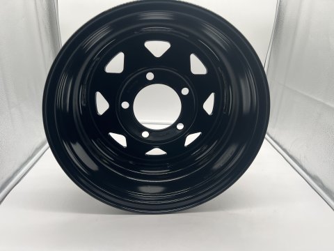 Jante acier Triangular noire 7X16 5x150 Toyota HZJ78 HZJ79 N4-Offroad