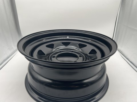 Jante acier Triangular noire 7X16 6x139.7 pour Nissan Toyota Ford Mitsubishi