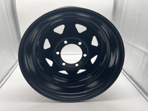 Jante acier Triangular noire 7X16 6x139.7 pour Nissan Toyota Ford Mitsubishi