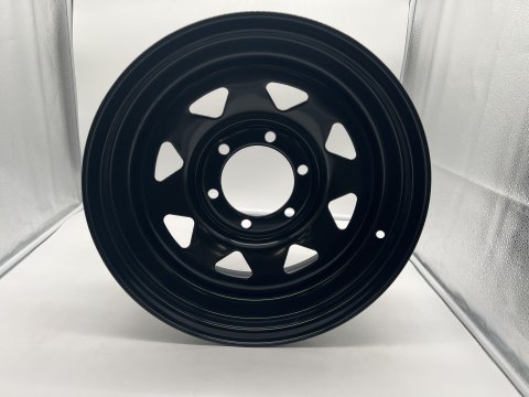 Jante acier Triangular noire 7X16 6x139.7 pour Nissan Toyota Ford Mitsubishi