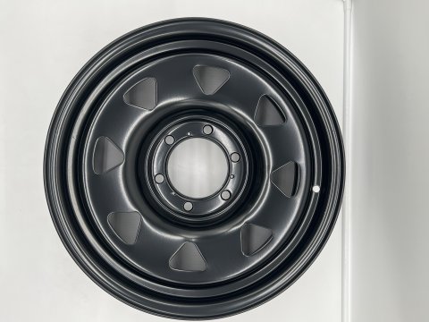 Jante acier Triangular noire 7x17 6x139.7 Toyota Land Cruiser et Hilux N4-Offroad
