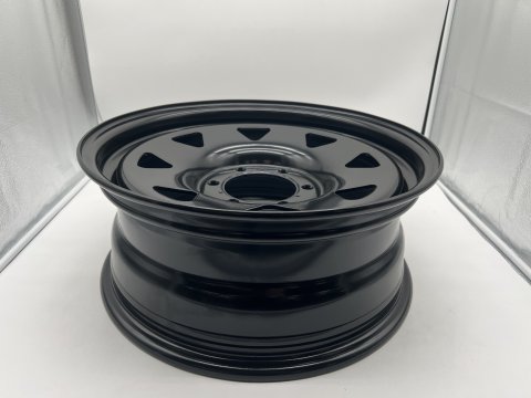 Jante acier Triangular noire 7x17 6x139.7 Toyota Land Cruiser et Hilux N4-Offroad