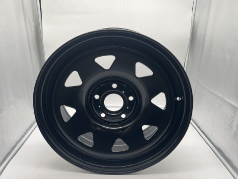 Jante acier Triangular noire 7x17 5x120 Volkswagen Transporter T5 T6 N4-Offroad