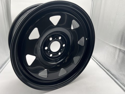 Jante acier Triangular noire 7x17 6x114.3 Nissan Navara D23 N4-Offroad