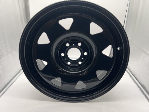 Jante acier Triangular noire 7x17 6x114.3 Nissan Navara D23 N4-Offroad